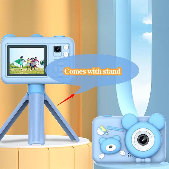 Дитяча фотокамера D32 Blue | Зображення 6