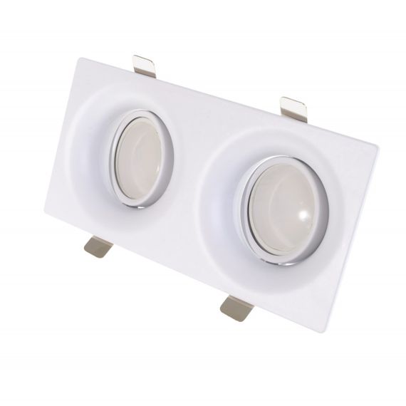 Светильник точечный HDL-DT 35/2 WH MR16 | Зображення 6
