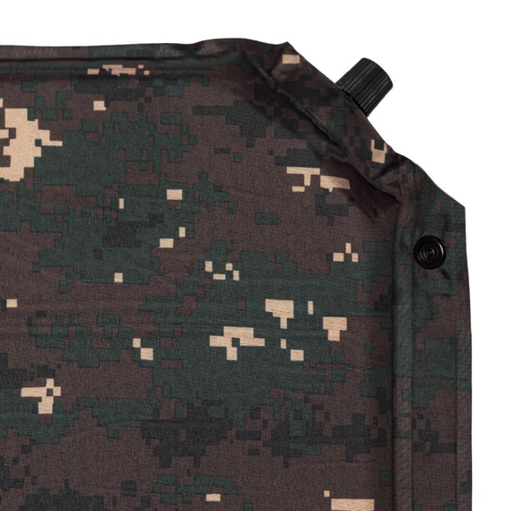 Каремат самонадувной коврик туристический 190x60x3 см с подушкой Ranger Tibet Camo камуфляж 6641 | Зображення 4