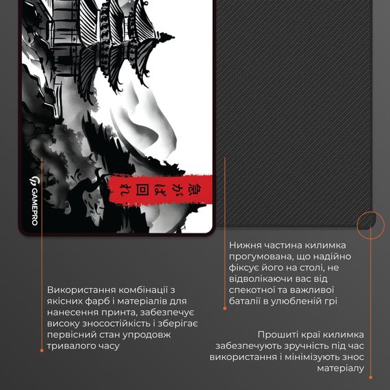 Килимок для мишки GamePro Speed/Control White (MP275BW) | Зображення 4