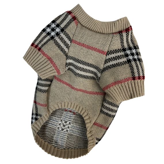 Светр в'язаний Burberry беж Y-365 | Зображення 1