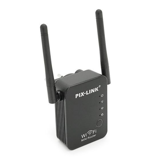 Підсилювач WiFi сигналу з 2-ма вбудованими антенами LV-WR17, живлення 220V