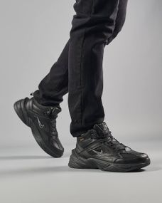 Чоловічі зимові кросівки  M2K Tekno Mid All Black Fur , В'єтнам 44 28.0 см