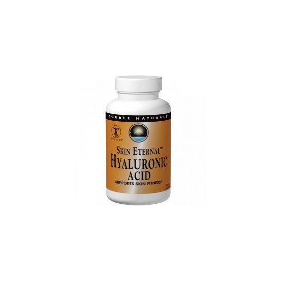Теанін Source Naturals Hyaluronic Acid, Theanine Serene, Skin Eternal 50 mg 60 Tabs