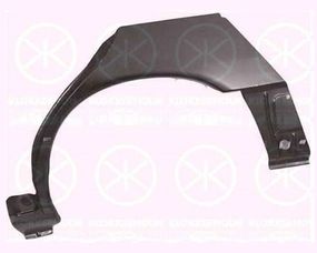 Арка задняя Mazda 626 GE (92-97) SDN/HB, ремчасть левая (Klokkerholm)
