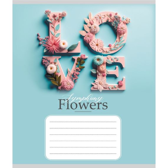 Зошит учнівський "Квілінг" 024-550375K-1 в клітинку, 24 аркуші