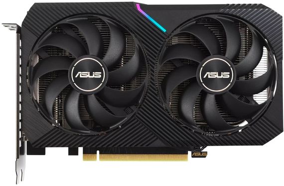 Видеокарта ASUS GeForce RTX 3060 12GB GDDR6 DUAL OC V2 DUAL-RTX3060-O12G-V2 90YV0GB2-M0NA10