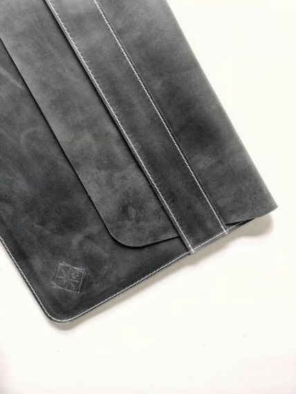 Шкіряний чохол для ноутбука Skin and Skin Sleeve 14 Сірий (LC04GG-14) | Зображення 2