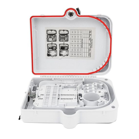 Муфта оптична Merlion ML-OP-F211-SC, 24 SC simplex adaptor, матеріал ABS