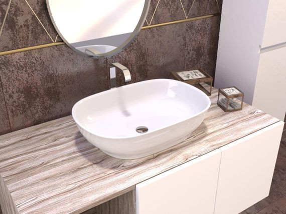 Умивальник накладний Redokss San DIONA 60cм