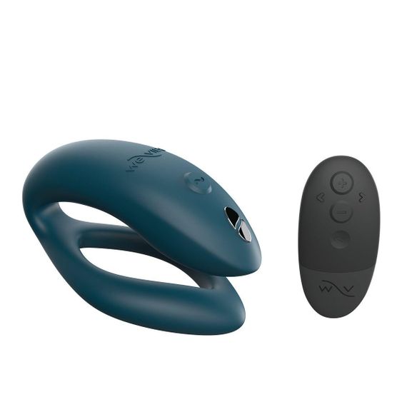 Смарт-вибратор для пар We-Vibe Sync O Velvet Green, пульт ДУ Sex Aura