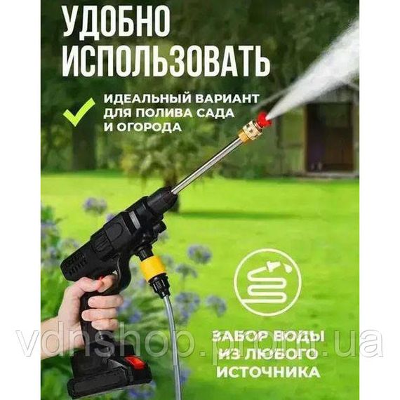 Мийка високого тиску з батарейним живленням, Ручна міні мийка автомобіля Портативна автомобільна ML-27