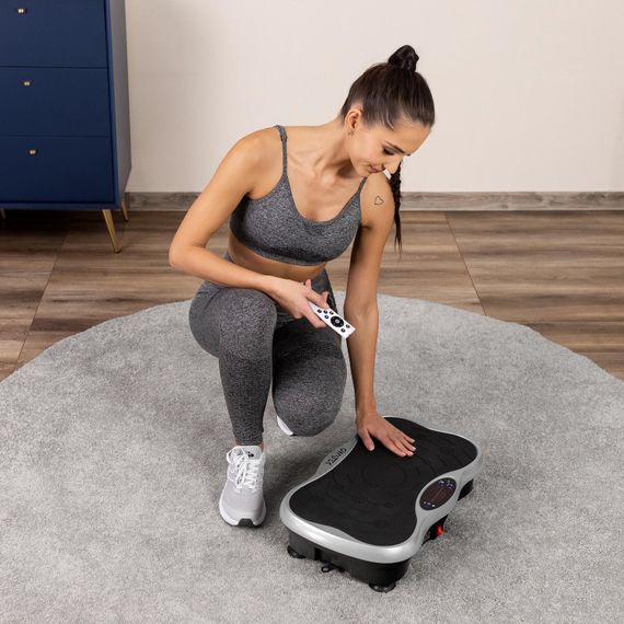 Вібраційна платформа Gymtek XP500 сріблястий | Зображення 7