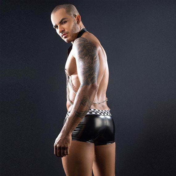 Мужской эротический костюм официанта JSY 9150 One Size Sex Aura | Зображення 3