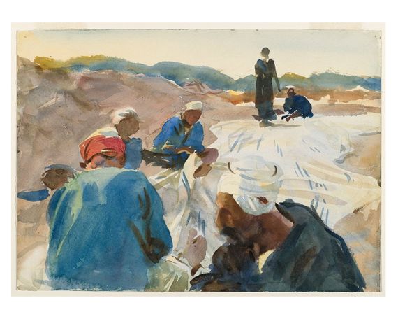 Книга о живописи и художниках Джон Сингер Сарджент John Singer Sargent Watercolors. Erica E. Hirshler | Зображення 4