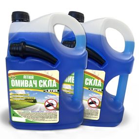 Омыватель стекла Летний "Морской Бриз" Lotus канистра с носиком УПАКОВКА 2 шт. x 4 л