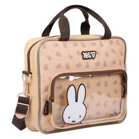 Сумка школьная А4 YES В-1 Miffy Bunny 550420 2.7х6.5х34 см