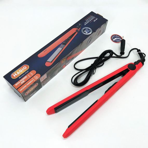 Щипці для волосся MAGIO MG-601, праска для волосся з терморегулятором, гофре плойка праска для волосся | Зображення 8