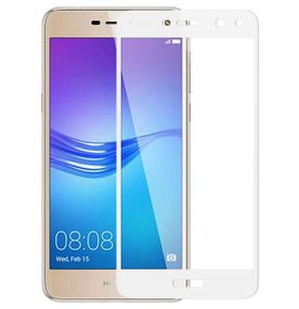 Full Cover защитное стекло для Huawei Y5 2017 - White