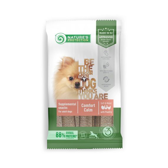 Лакомства для собак с мясом птицы Nature's Protection Comfort Calm 160 гр