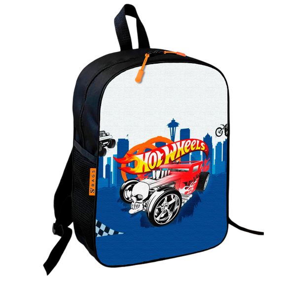 Набор Hot Wheels 3 в 1: детский рюкзак + сумка-слинг + пенал, для мальчика и девочки 7–9 лет (6269) | Зображення 1