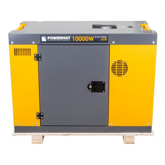 Генератор дизельний станція резервної напруги Powermat PM-AGR-10000MD | Зображення 1