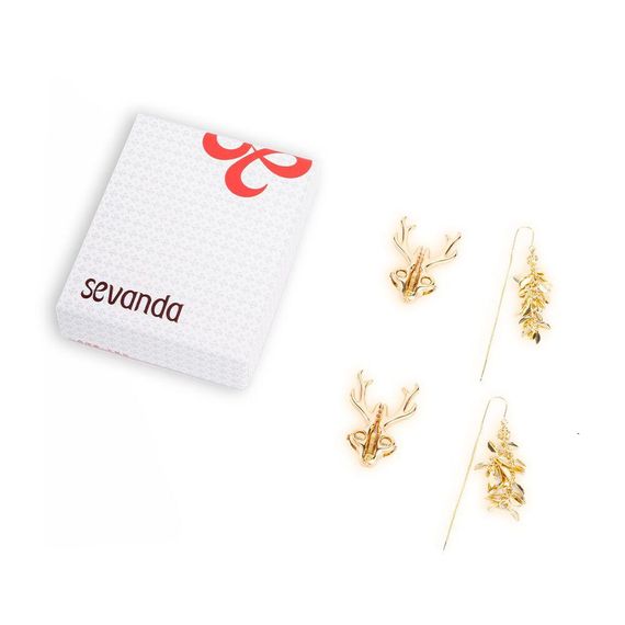 Затискачі для сосків LOCKINK SEVANDA Stag Adjustable Nipple Clamps Set sexstyle | Зображення 5