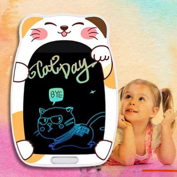 Графічний кольоровий планшет для дітей з ручкою стілус для малювання | Зображення 2