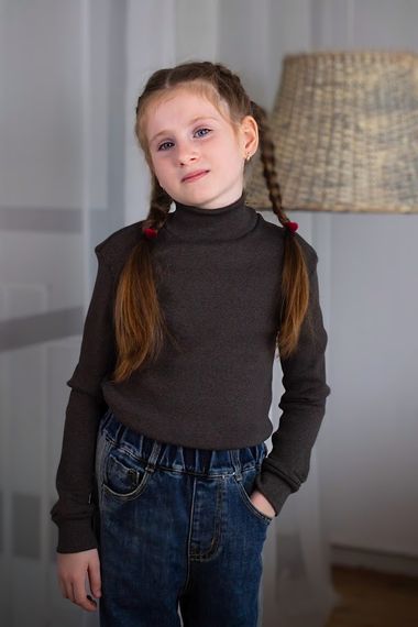 Водолазка дитяча Носи своє 116 Антрацит (p-7440-170905) | Зображення 1