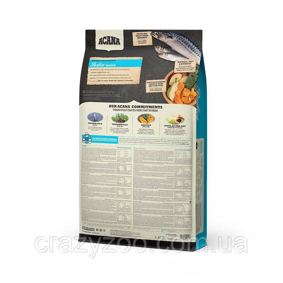 Сухий корм для собак усіх порід Acana Pacifica Recipe з рибою 11.4 кг a54111 | Зображення 1
