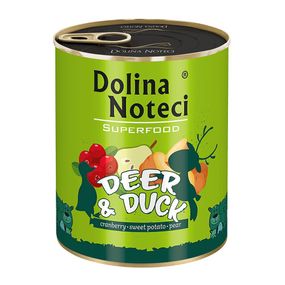 Dolina Noteci Superfood консерва для собак 800 г (оленина и утка)