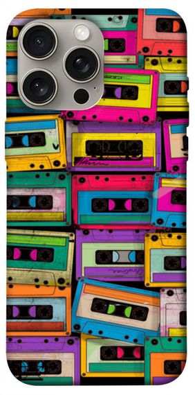 Чохол з картинкою Cassette для Apple iPhone 15 Pro Max (6.7")