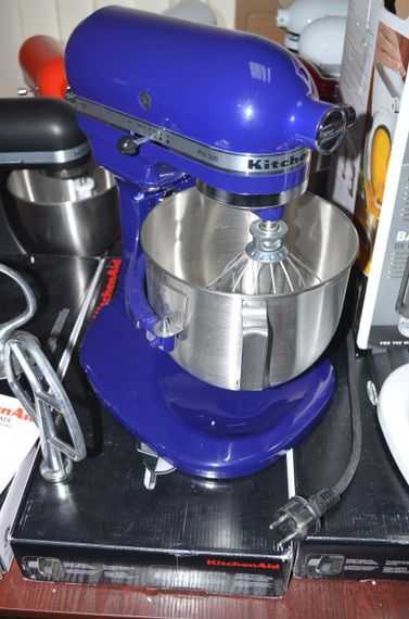Профессиональный планетарный миксер KitchenAid Heavy Duty  4.8 л, синий | Зображення 2
