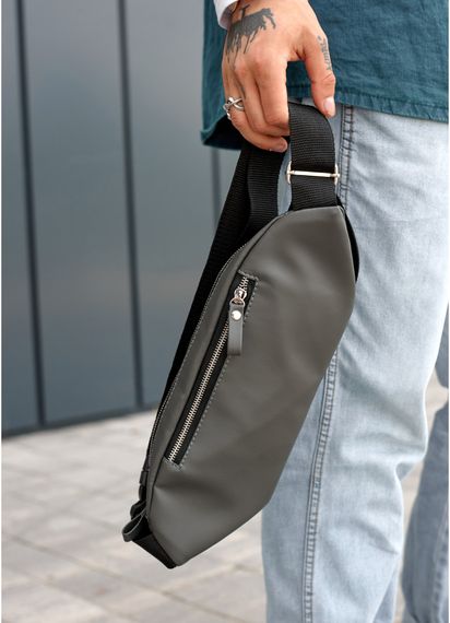 Сумка чоловіча Sambag HOLSTER MSH Графітова 36 х 14 х 4 см (87113009m) | Зображення 4