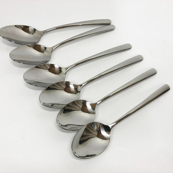 Набор десертных ложек Con Brio 6 предметов CB-3607 KB-33 | Зображення 3