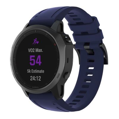 Ремінець для смарт-годинника Armorstandart Silicone 20mm для Garmin Fenix 5s/6s Dark Blue (ARM60810)