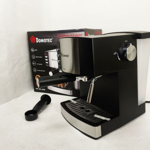 Профессиональные рожковые кофемашины Domotec MS-113, Кофеварка на две чашки, Домашние кофеварки XA-15 | Зображення 2