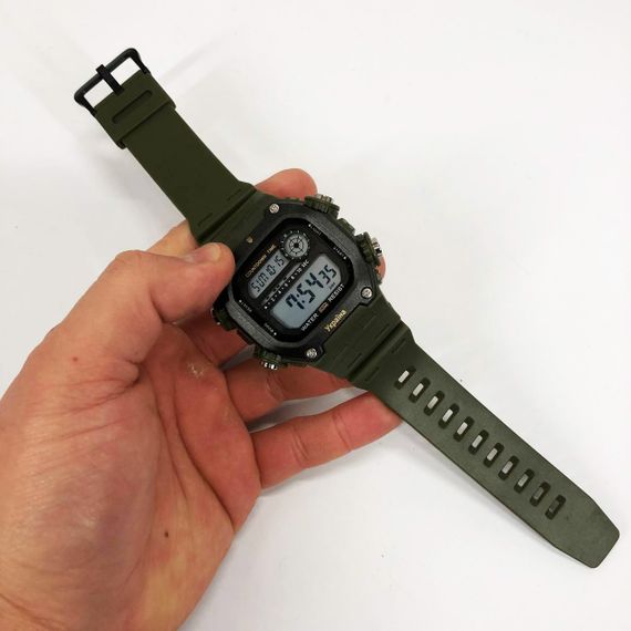 Годинник наручний чоловічий SKMEI 6212/2126AG, Годинник наручний електронний тактичний, Водостійкий годинник | Зображення 2