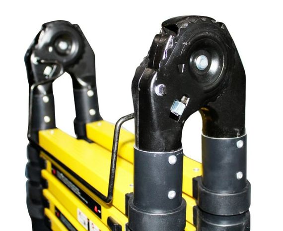 Драбина універсальна телескопічна GTM KME3050B 2x6 алюмінієва, 5000 мм (39421) | Зображення 4