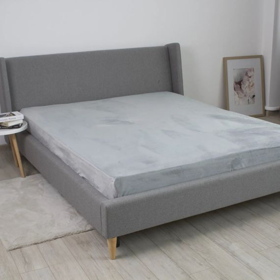 Простынь на резинке двуспальное ТЕП VELOUR 2-04824_36335 180х200 см айвори | Зображення 1