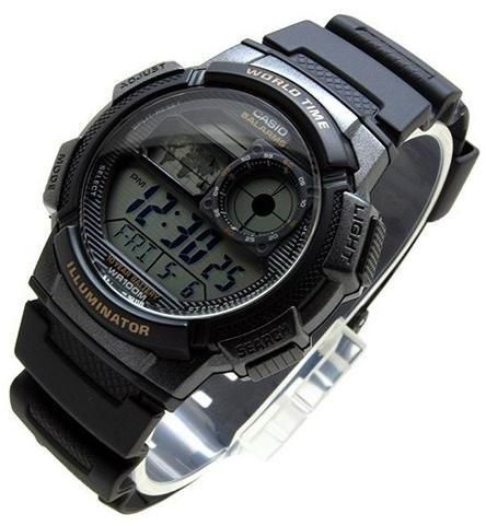 Электронные спортивные часы наручные мужские оригинальные Casio Collection AE-1000W-1BVEF | Зображення 4