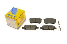 Колодки тормозные задние Mitsubishi Outlander Lancer 03- Jeep Compass Patriot Dodge Avenger 06- 22-0737-0