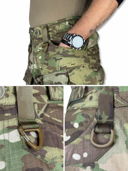 Тактичні штани з наколінниками Raptor Pro Gen 2 Мультикам 52/5 | Зображення 8