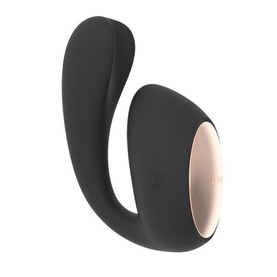 Смарт-вібратор LELO Ida Wave Black, вагінально-кліторальний, технологія WaveMotion, 2 мотори sexstyle | Зображення 4