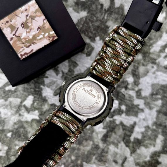 Patriot 005CMGRSU ЗСУ Зелений камуфляж Паракордовий ремінець Camo Green + Коробка. | Зображення 4