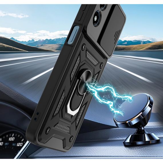 Чохол до мобільного телефона BeCover Military Motorola Moto G04/G04s Black (713062) | Зображення 1