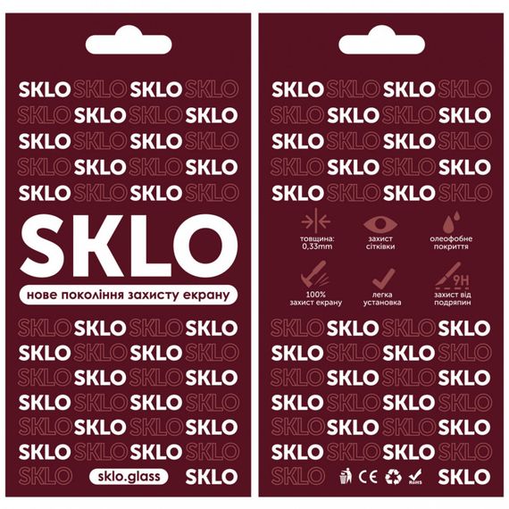 Захисне скло SKLO 3D (full glue) для TECNO Pova 5 (LH7n) | Зображення 4