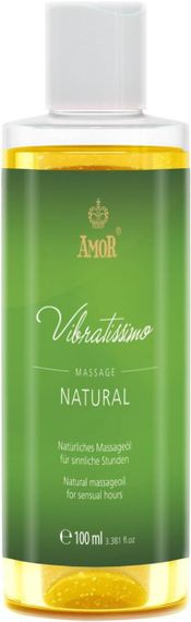 Массажное масло - Vibratissimo Natural, 100 мл (02/2026) sexstyle
