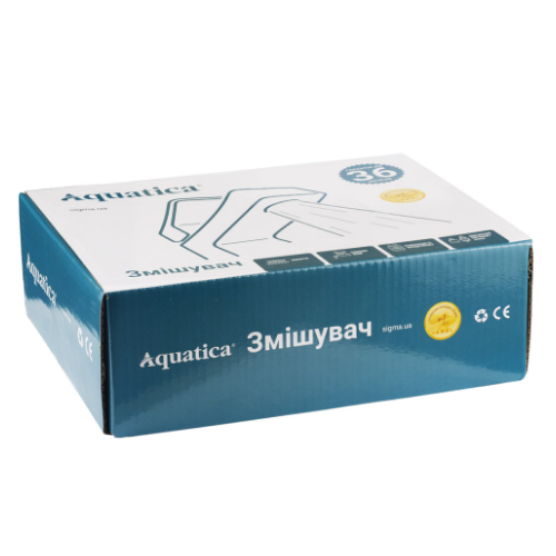 Змішувач S37 d35мм для душу (W) Aquatica | Зображення 2