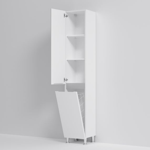 Пенал підлоговий AM.PM X - Joy 35 см лівобічний з кошиком (M85CSL0351WG38) | Зображення 4